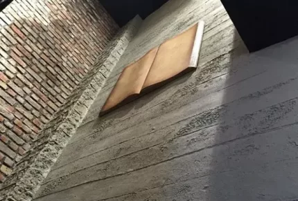 Roughast Beton Panel - Gris - zerda stone
