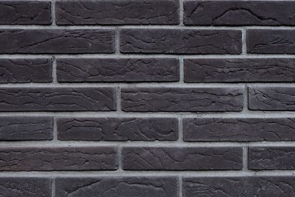 Anthracite tuğla kaplama - zerda stone