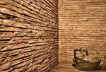 Breccia Ahşap Duvar Paneli - Sambreado - zerda stone